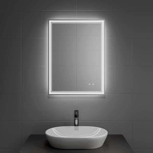 Frameless LED Bathroom Mirror