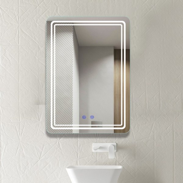 DP339A Fillet 50*70cm Led Bathroom Mirror