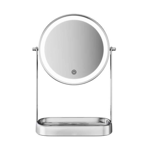 Desktop Led Vanity Mirror With Base