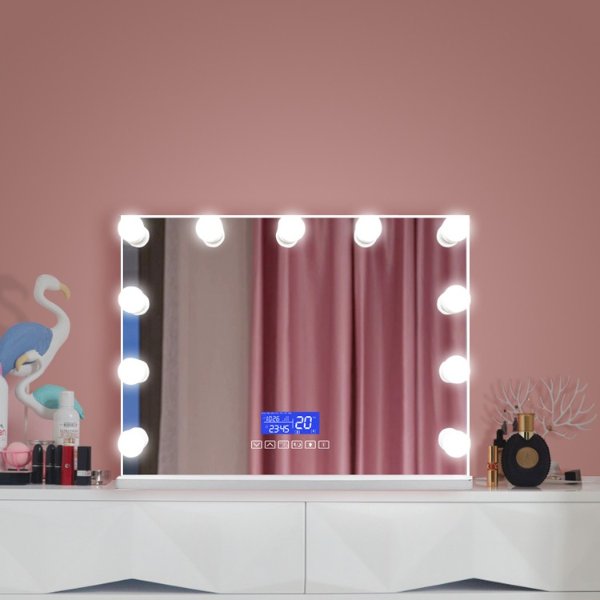DP316A Mdf Base Bluetooth Hollywood Led Vanity Mirror