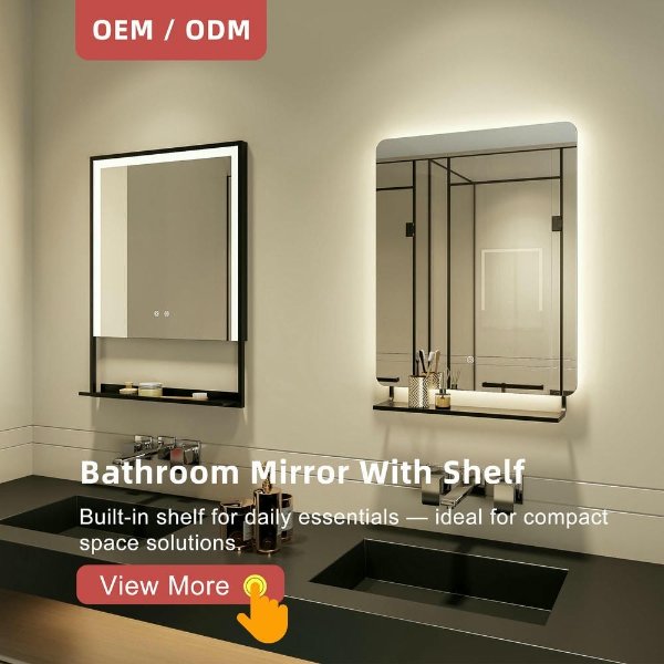 Bathroom Mirror With Shelf