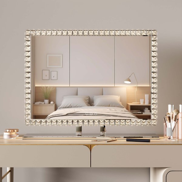 Crystal Vanity Mirror