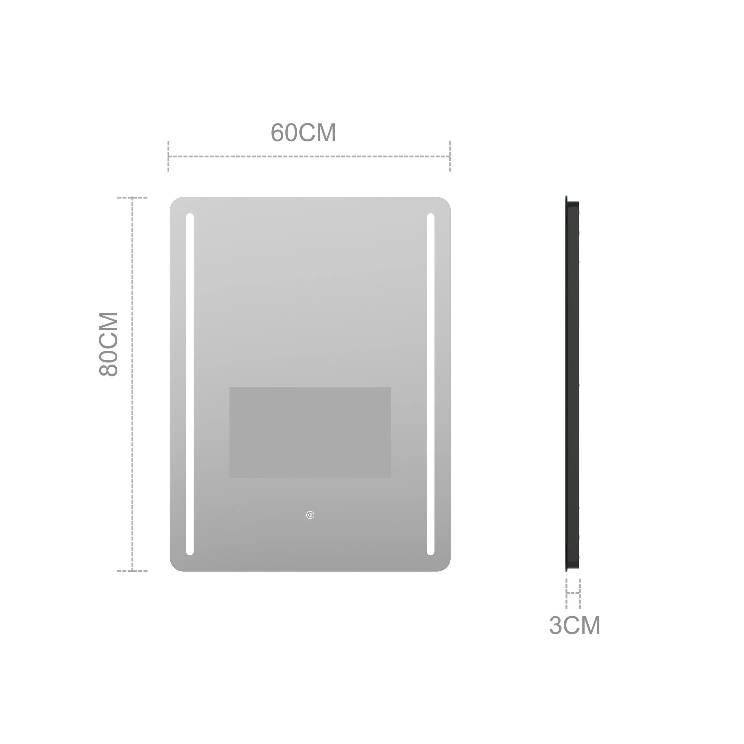 Tv Bathroom Mirror