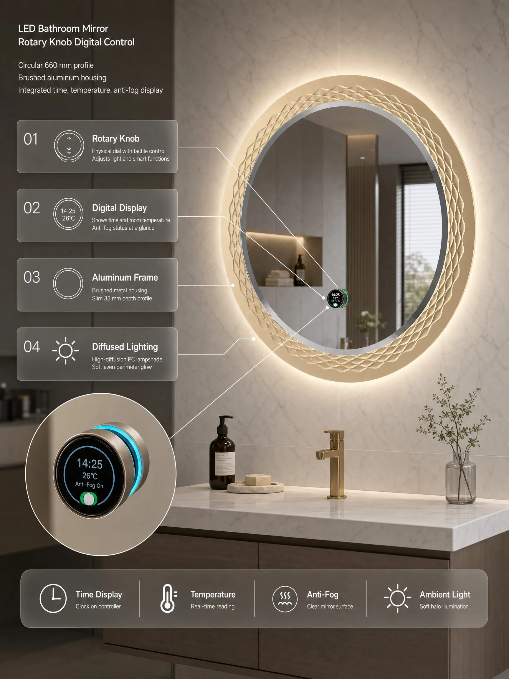Led Bathroom Mirror
