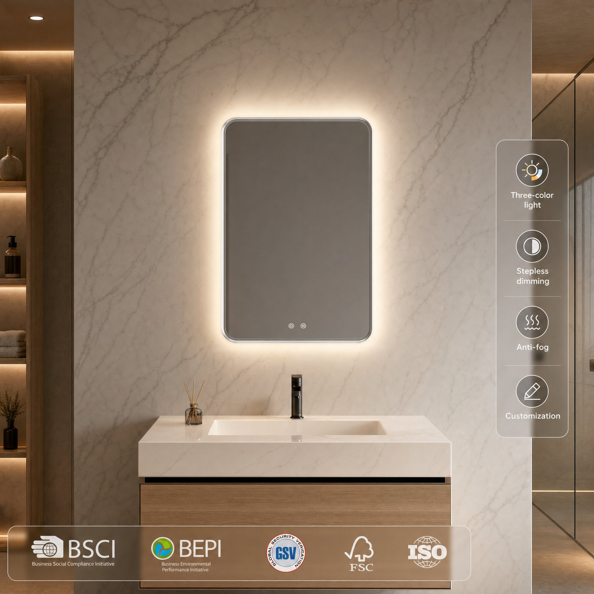 Led Bathroom Mirror